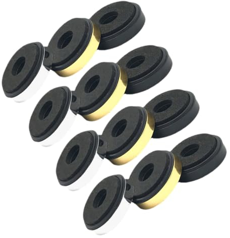 CAXUSD 12 Stücke Lautsprecher Isolation Fuß Pads Akustische Schallschutz Absorber Matten Für Verstärker Subwoofer Stand