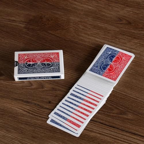 1 Deck 52 Shades of Red V1 Shin Lim, Karten-Zaubertrick für professionelle Zauberer, Nahaufnahmen, Gimmick