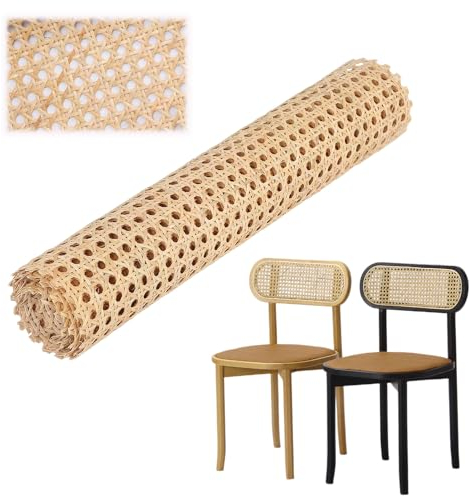 GZGXKJ 1 Rouleau Rouleau de Cannage Plastique Cannage Rouleau pour Meuble 42 x 100 cm en Cannage Rotin Ouverte Tissée pour Meubles Chaises Plafonds