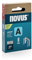 NOVUS TOOLS Feindrahtklammern 8 mm, 800 Tacker-Klammern vom Typ 53/8, Schiebeschachtel, Heftmittel für Stoffe, Gewebe und Maschendraht