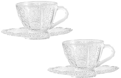 CIYODO Set Di 2 Tazze Bevande Tazze Da Caffè Tazza Per Acqua Per Uso Domestico