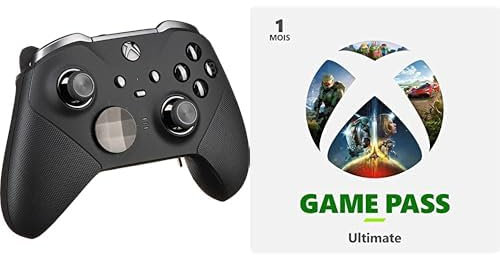 Xbox Elite Wireless Controller Series 2 - Black + Game Pass Ultimate 1M