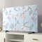 Hixingo Housse pour TV, Housse de Protection Télévision Housse Protection Écran TV Élastique Housse Télévision Anti Poussière Respirant Housse Écran TV Housse Écran PC (28inch,Fleur)