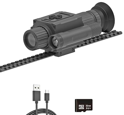 Megaorei NK008 Digital 1080P Day & Night Vision Monocular Camera with 940nm IR Digital Telescope for Observation Camping (NK008-50-IR940)