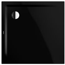 Kaldewei SUPERPLAN 1848-5, Receveurs de douche avec support de baignoire extra-plat, 90x90cm, 384847980701, Couleur: noir