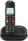 ALCATEL XL685 Voice - Telefono fisso cordless DECT Senior Formato XL con segreteria - Display ad alta leggibilità - Tasti grandi - Audio Boost - Vivavoce - Blocco chiamate - Nero