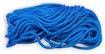 BricoShopping Corda per Tende Veneziane 3mm 20mt Resistente Anti UV Multiuso Cordino Ideale per Binario Tenda Bricolage Treccia Nautica Giardinaggio Campeggio Scooby-Doo Merceria Scubidu (Celeste)