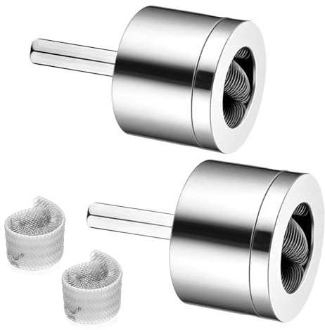 2 limpiadores de tubos de cobre atornilladores inalámbricos, limpiador de tubos de cobre de 15 mm y 22 mm, cepillo de limpieza de tubos de cobre para limpiar y preparar tubos de cobre antes de soldar