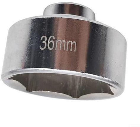 Lecreatekit Douille de filtre à huile 36 mm pour retrait rapide Clé à profil bas Convient aux espaces restreints
