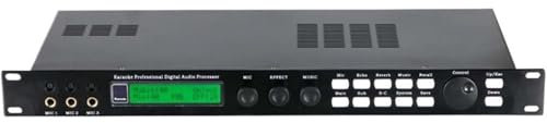 GAX-X5 Karaoke processore pre-effetti, KTV professionale audio digitale effetti echo processore, DSP audio processore