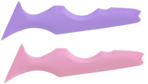 LALADEFIEE 2 Stück Teiliges Silikon Eyeliner Schablonen Schnelles Augen make up Tool Wasserfest Wiederverwendbar Präzise Shadow Guide Template für Anfänger und Profis Beauty Tool Zubehör