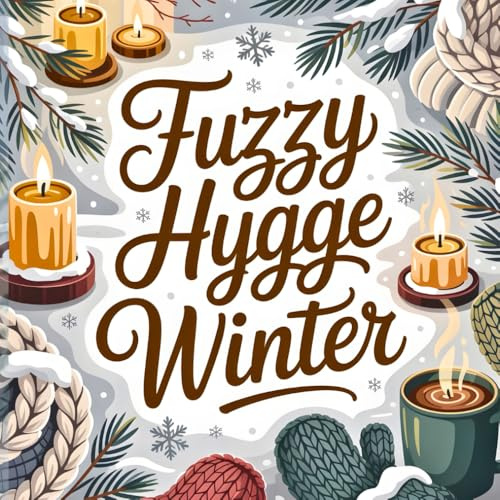 Fuzzy Hygge Winter – Das große Winter- & Weihnachts-Ausmalbuch: 40+ Motive zum Entspannen für die Adventszeit und die Weihnachtsferien