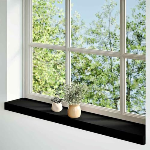 Lumanois Davanzali 2 pz Marrone Scuro 70x15x2 cm Legno Massello Rovere, Articoli di ferramenta,Materiali da Costruzione,Materiali per finestre,Telai per finestre, 4.2kg-4009165