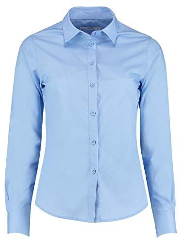 Kustom Kit Women's Poplin Shirt, Blue (Light Blue Kk-LBL-), 18