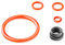 Dichtungssatz Dichtungsring Auslaufstutzen Wassertank O-Ring Kolbendichtung passend für Saeco Intelia, Intuita, GranBaristo, Minuto, Moltio, Odea, Primea, Syntia, Talea, Xsmall von Coffee in Shape ©