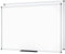 VIZ-PRO Whiteboard - mit Alurahmen, nicht magnetisch - 2er Pack 150 x 120 cm