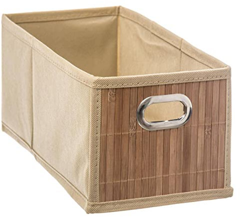 MIX'n MODUL Panier Rangement Bambou (Naturel)