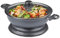 Techwood TWF-306, Wok Eléctrico, 3,5 L, Potencia 1400W, Negro