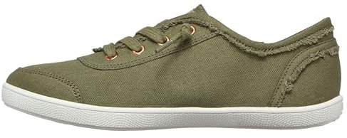 Skechers Women's Bobs B Cute Sneaker, Olive Leaf for Me Leaf It to Me, 4 UK