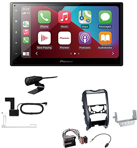 Pioneer SPH-DA160DAB 2-DIN Autoradio CarPlay Android Auto Bluetooth DAB USB passend für MINI Cooper und One R56 2006-2014 schwarz ohne Canbus