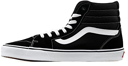 Vans Homme Filmore Hi Basket, (Suede/Canvas) Black/White, 39 EU