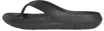 adidas Unisex Adicane Flip-Flops, Carbon / Carbon / Carbon, 47 EU