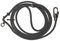 FABLE Magic Link Hundeleine – Schlupfhalsband & Taillenleine zum Spazierengehen – Hände freie Leine für große Hunde & kleine – Laufen & Wandern Hundeleine – wasserdichte Hundeleine – Schwarz – M/L
