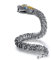 ZFSBRTL Nordisch Vintage Ouroboros Armband, Herren Retro Kupfer Schlangenkönigskette Wikinger Amulett Schmuck Gotisch Biker Armreif,20cm