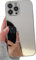 JANDM for iPhone 11 Pro Max Mirror Case,Glossy Hard Mirror Silver Plating Cute Women Girls Makeup Mirror Case Shockproof Camera Full Protection Cover