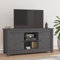 FIRBNUS 103x36,5x52 cm TV-Schrank Grau Holz Kiefer TV Unterschrank TV Schrank Holz Fernsehkommode Lowboard Wohnzimmer Lowboard Holz Sideboard Holz Sideboard Industrial Fernsehschrank TV Cabinet
