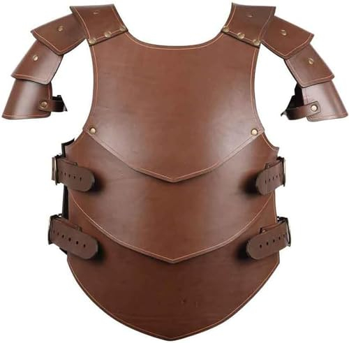 Mittelalterlicher Leder-Brustpanzer, Gothic-Ritter-Brustpanzer Für Damen, Verstellbare Größe, Mehrere Nietenverzierungen, Renaissance-Cosplay, Als Geburtstagsgeschenk, Jubiläumsgeschenke