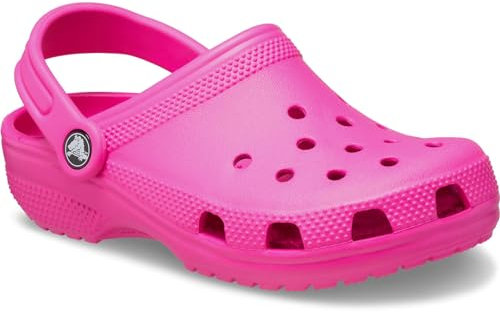 Crocs Classic Clog T, Zuecos Unisex niños, Pink Crush, 19/20 EU