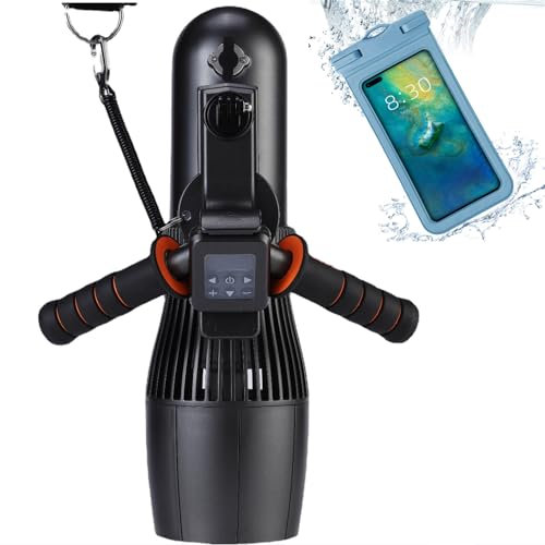 Wasser-Scooter 60 Minuten Tauchen, Schnorcheln, 500 W Unterwasser-Scooter, 30 m tiefes, wasserdichtes Gehäuse