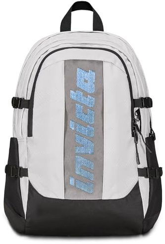 Invicta Act Plus Schulranzen, Tagesrucksack mit Laptopfach, Trinkflaschenfach, Organisationsfach, Brust- und Beckengurt, Kompressionsriemen, Schule, Sport, Freizeit - Mädchen Jungen