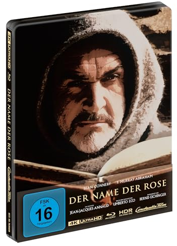 Der Name der Rose - Limited Steelbook [4K Ultra HD] + [Blu-ray]
