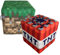 phoenix group AG Minecraft - Sitzhocker im 2er Set, gepolstert, Grasblock und TNT Würfel