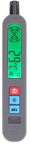 Gas Detector Rechargeable Combustible Gas Leak Detector with Super Large LCD Visual,Buzzer,Vibration Alarm Gas Sniffer Pen Portable Multi Gas Detector for Methane Propane Caravan Home
