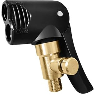 Fahrradventil Adapter, Autoventil Adapter, Französisches Ventil Adapter, Autoventil Hebelstecker, Messing Reifen Ventil Luftpumpe Clip für Autos, Fahrräder, Motorräder