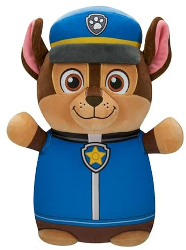 Squishmallows HugMees Chase Paw Patrol Plüsch, 15,2 cm