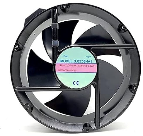 LMNCBVYA Ailsa Hexi SJ2206HA1 220X220X60mm AC Cooling Fan - 120V 0.52A, High Speed 2500 RPM, Quiet Operation for Laptops