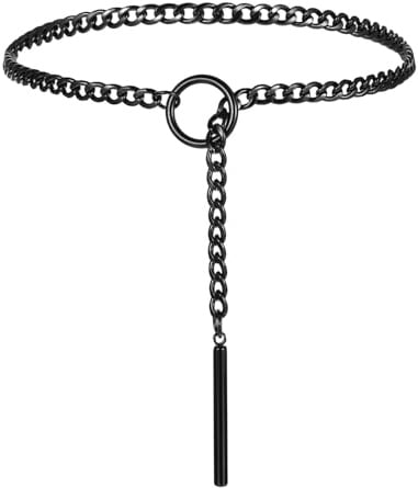 Tucnoeu 1PCS Verstellbar Silber Herzkette, Punk Gothic Schlupfkette, Herz Slip Kette für Damen und Herren, geeignet für Punk, Gothic, Hip-Hop und formelle Anlässe