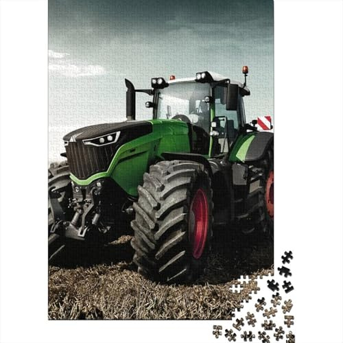 Traktor Puzzle 1000 Teile Für Die Familie - Herausforderungsspiel Aus Recycling-Papier, EIN Wettbewerb Für Groß Und Klein 52x38cm/1000pcs