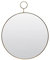 House Doctor, Spiegel, The Loop, Messing, Dm: 38 cm, Standard