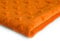 Winky Minkee flauschiger Plüschstoff mit Herzprägung 50 x 155 cm (Hellorange Nr.26)
