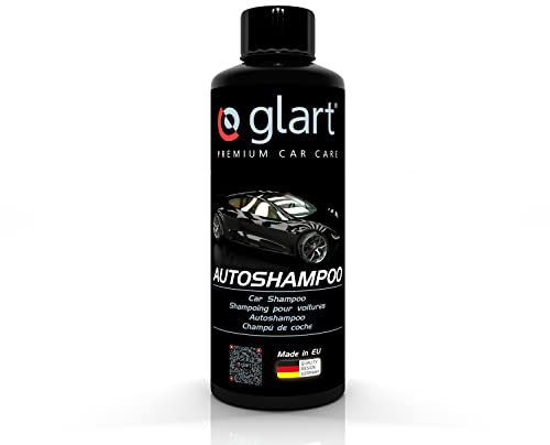 Glart 45AS Autoshampoo Konzentrat – 500 ml lackschonende Fahrzeugpflege für Auto, Lack & Glas – Schaumshampoo zur gründlichen Autowäsche vor Lackversiegelung – pH-neutral, säurefrei