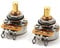 The Art Of Tone CTS 500K Pot Short (3/8 inch) Solid Shaft, 10% Audio Taper, 10% Tolerance, Pair (2X)