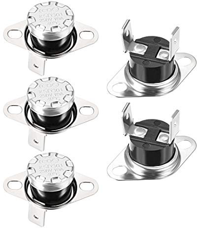 sourcing map Interrupteur contrôle température KSD301 thermostat 40°C, 10A 5Pcs N.C