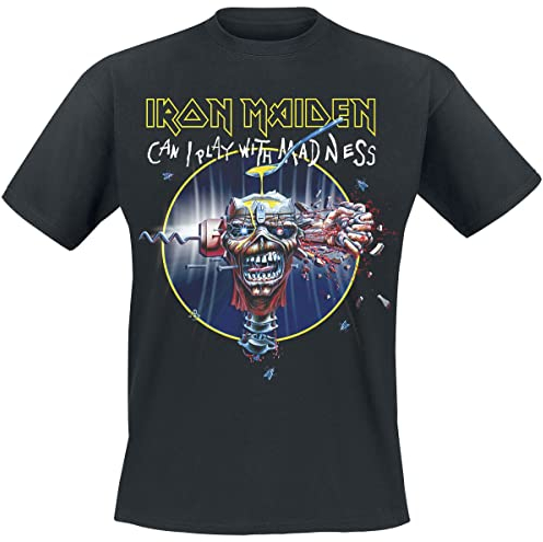 Iron Maiden Can I Play with Madness Männer T-Shirt schwarz M