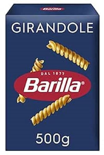 Barilla Pasta Klassische Girandole n.34 aus hochwertigem Hartweizen immer al dente, (1 x 500 g)