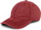 styleBREAKER Unisex Baseball Cap Vintage Look verstellbar 6-Panel Cappy in Washed Optik mit gebogenem Schirm Baumwolle Retro Cap Damen und Herren, Farbe:Weinrot